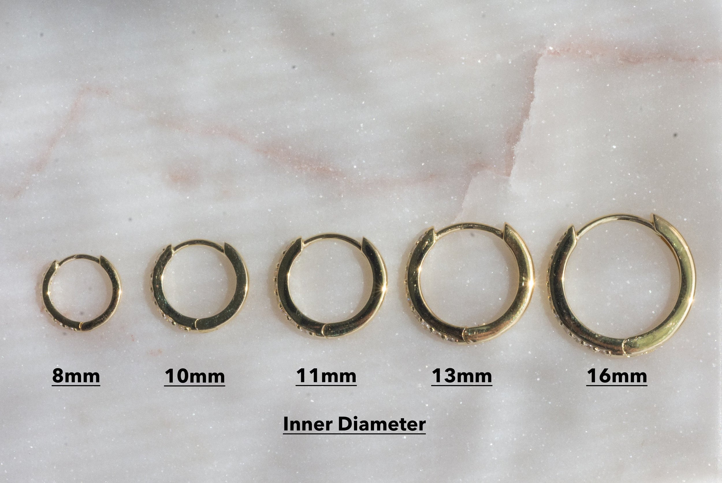 0.32 TCW Round Shape Moissanite Huggies Earrings