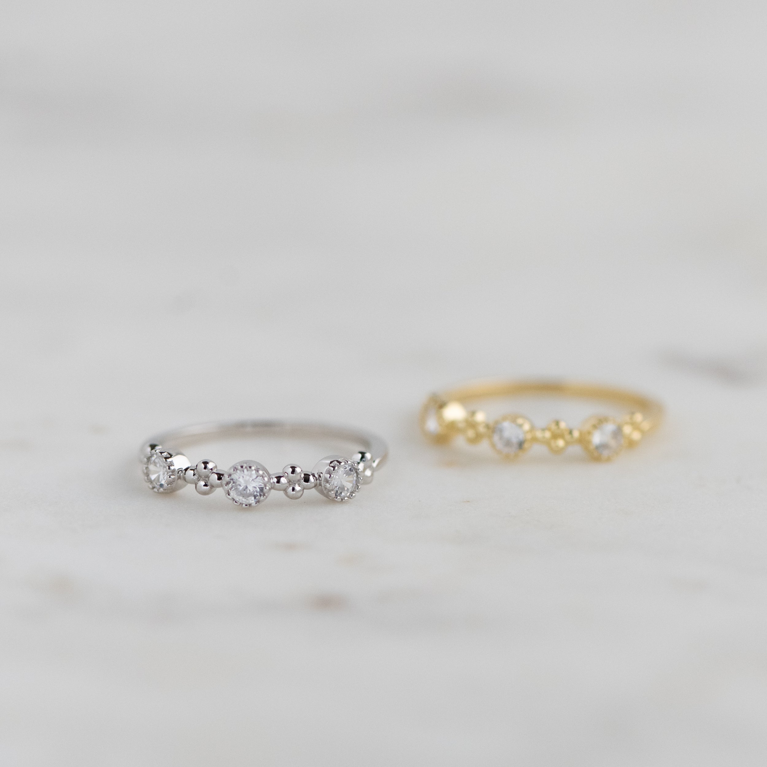 0.35 Carats Moissanite Round Eternity Style Wedding Band