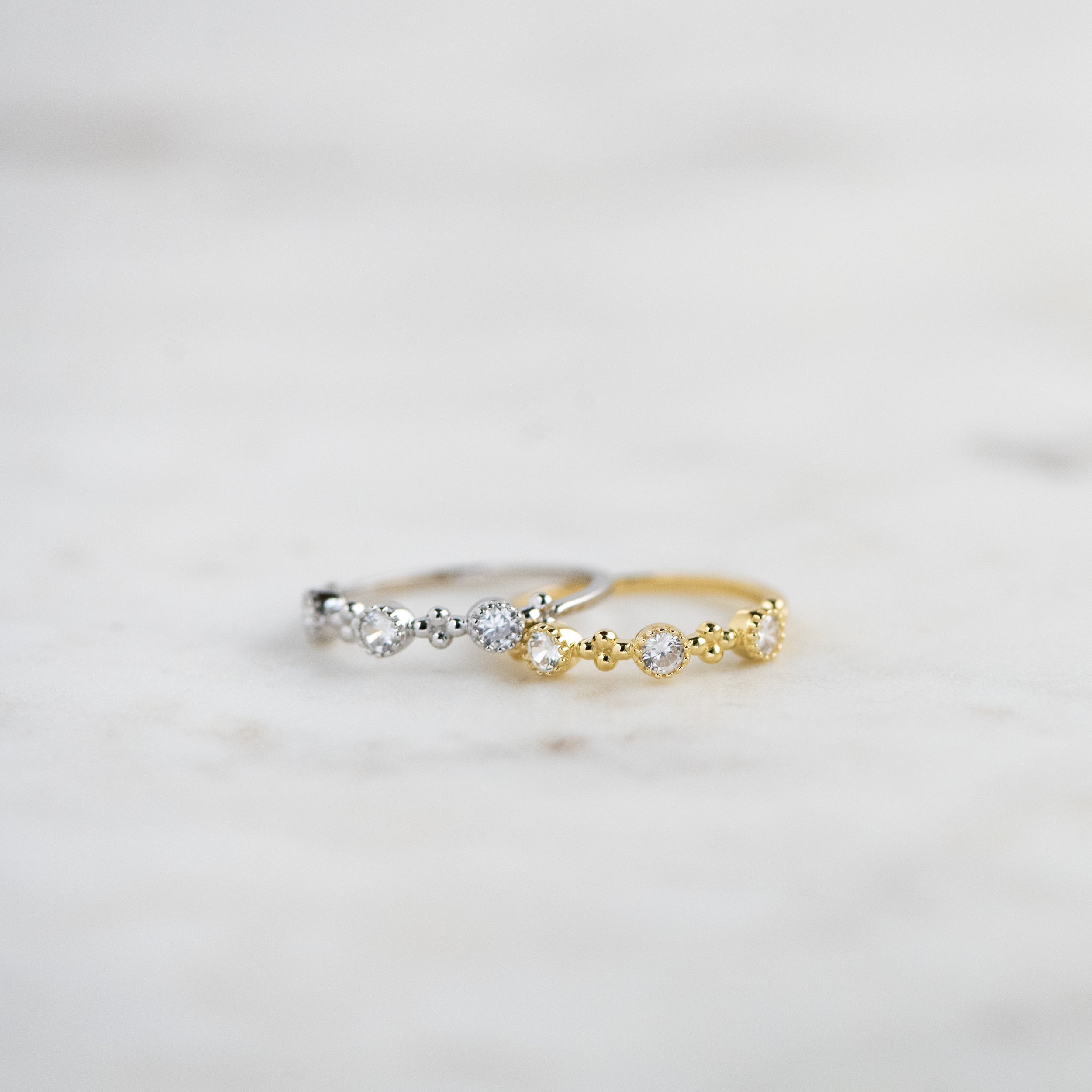0.35 Carats Moissanite Round Eternity Style Wedding Band