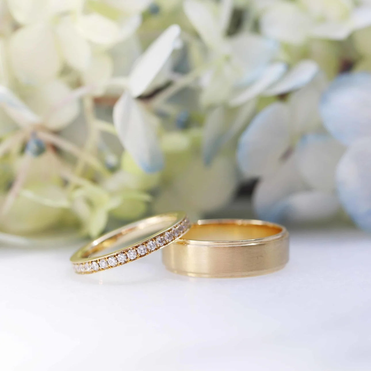 0.55 Carats Lab Grown Diamond Round Shape Full Eternity Wedding Band